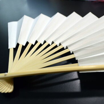 扇子 男性 礼装 成人式 卒業式 結婚式 末広 日本製 化粧箱 箱入り 白扇 慶事用 紋付羽織袴用 紋付袴用 { 扇子 せんす 末広 男性 男 メンズ