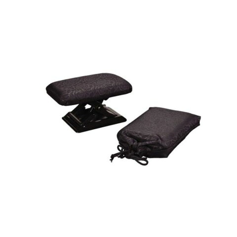 正座椅子 携帯用 正座 椅子 黒 軽量コンパクト 携帯専用ポーチ付 三段階調節