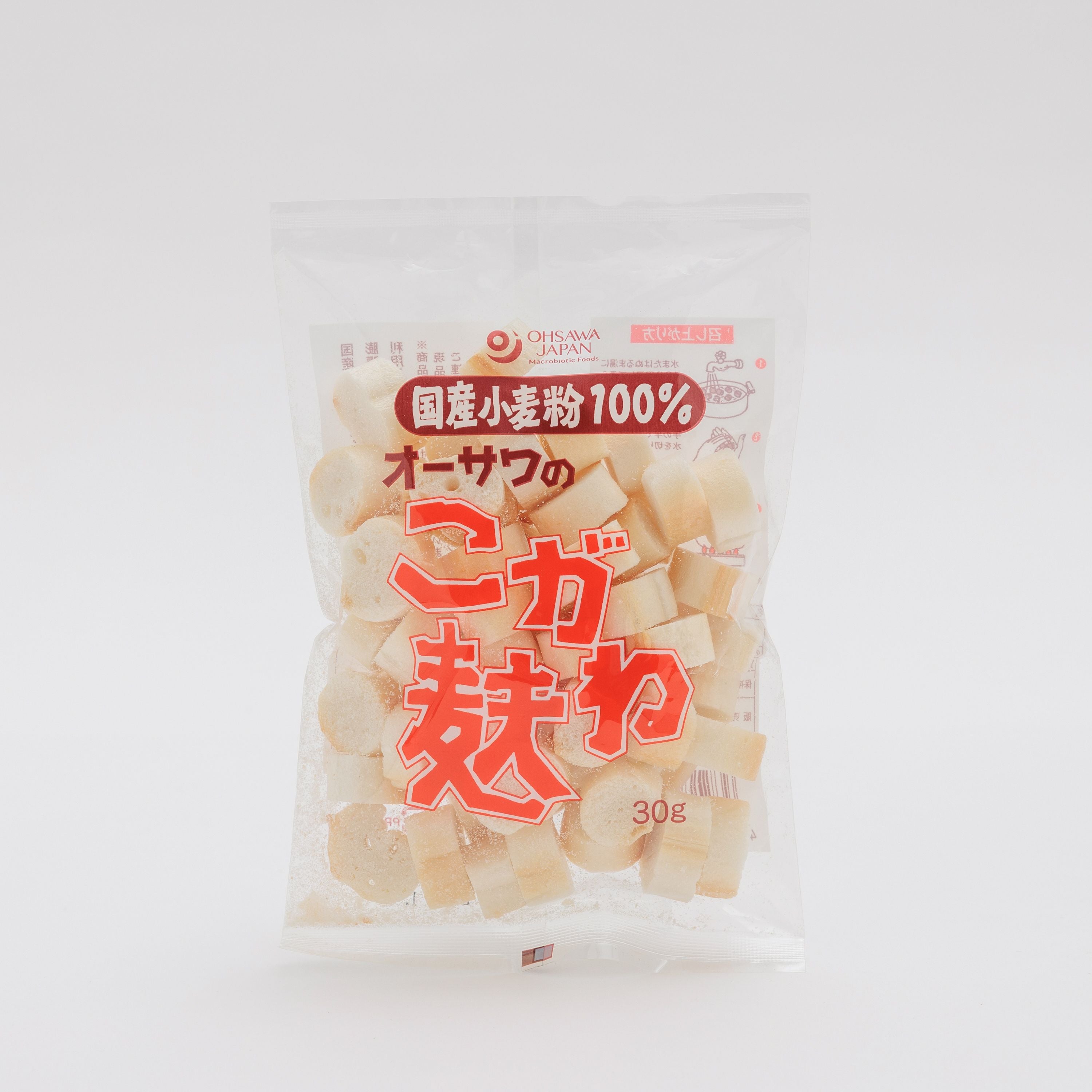 北海道産小麦粉100％ こくがあり、なめらかな食感 吸い物、味噌汁、煮物などに 商品説明 原材料 小麦粉[小麦(北海道産)]、小麦たんぱく（北海道産） 賞味期限（製造日より）1年 内容量30g ブランド名オーサワジャパン