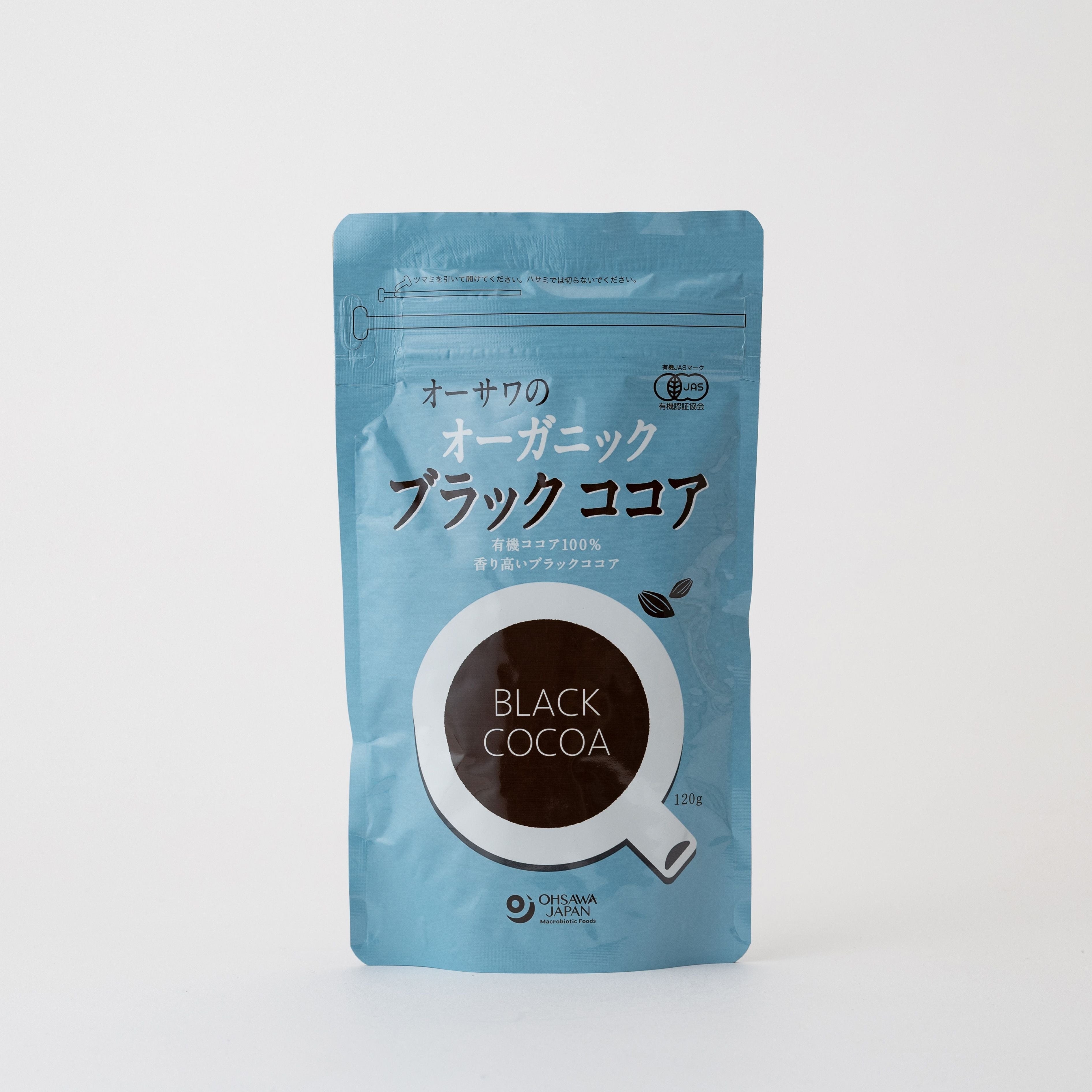 有機栽培カカオ豆を100%使用した香高いブラックココアです。そのまま溶いて、または牛乳で溶いてお召し上がりください。 ケーキやお菓子作りにもお使いいただけます。 有機ココア100％ ほろ苦く、豊かな香り 砂糖不使用 湯や豆乳などに溶いて飲むほか、お菓子の材料としても 商品説明 原材料 有機ココアパウダー（オランダ産） 賞味期限（製造日より）1年 内容量120g ブランド名オーサワジャパン
