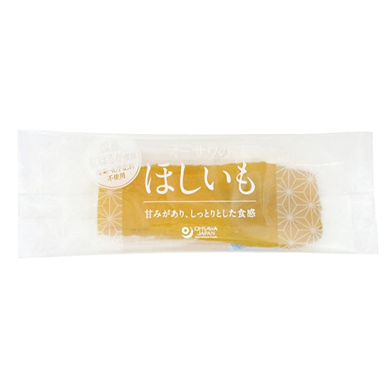 国産さつまいも使用甘みがあり、しっとりとした食感砂糖不使用品種：紅はるか食べ切りサイズの小袋入り通年販売 商品説明 原材料 賞味期限 内容量 ブランド名オーサワジャパン