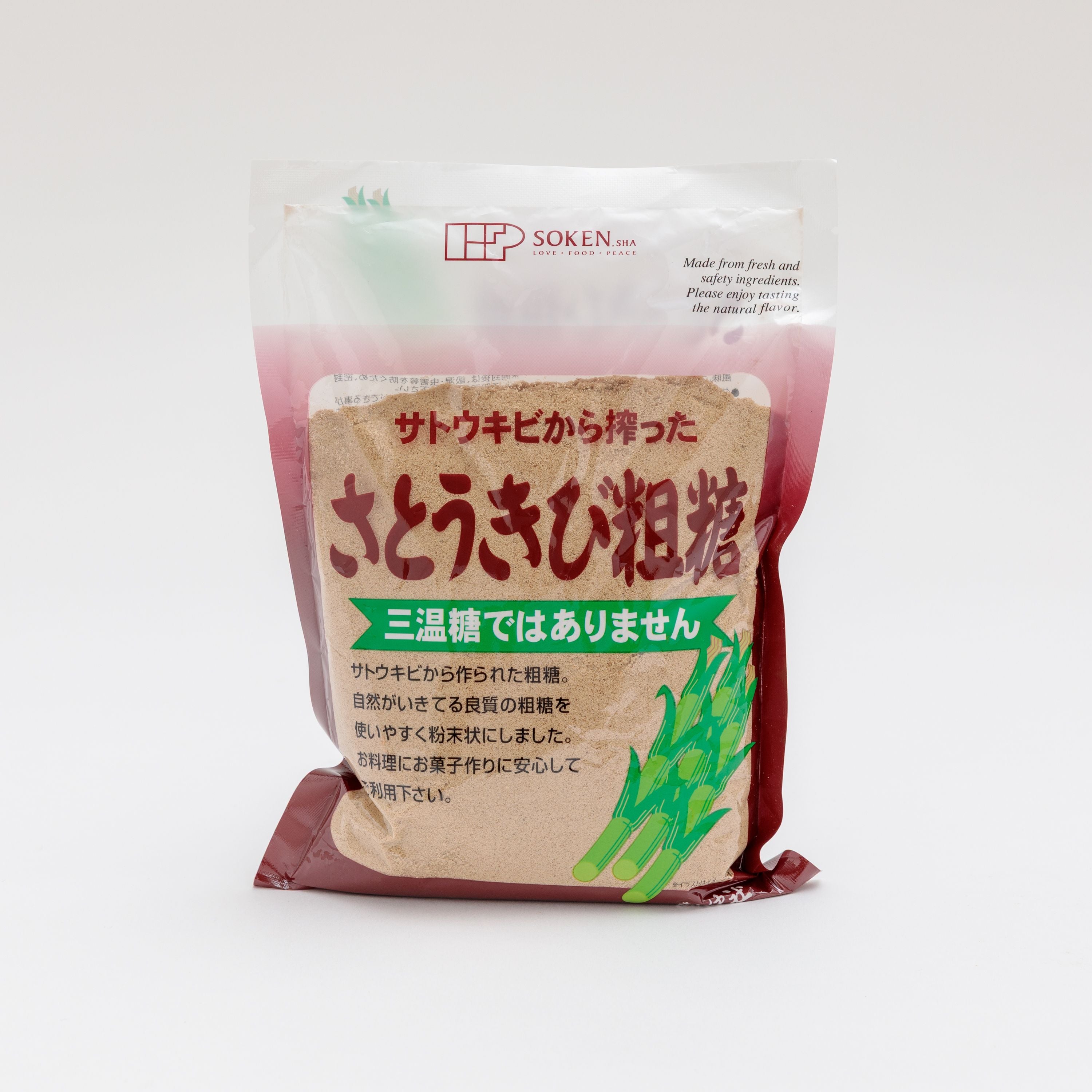○サトウキビが本来持っている原糖の成分、風味、コクを大切にしました。 ○クセや苦味がなくまろやかな甘さです。 ○粉末状なので溶けやすく、様々なお料理にお役立ていただけます。 商品説明 原材料 原料糖：オーストラリア製造、タイ製造（さとうきび（オーストラリア、タイ）） 賞味期限製造日より180日 内容量520g ブランド名創健社