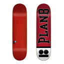 PLAN B プランビー ACADEMY TEAM RED 8.25インチ SKATEBOARD スケートボード スケボー デッキ [セ]