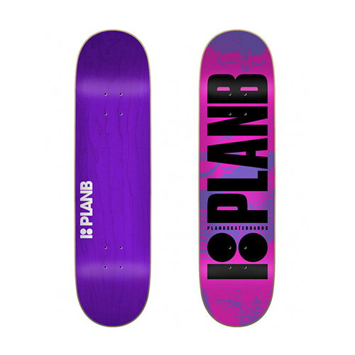 PLAN B ץӡ ORIGINAL FLUOR PINK 8.125 SKATEBOARD ȥܡ ܡ ǥå []