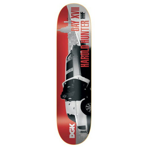 DGK ディージーケー STREET SOLDIER HAROLD HUNTER 7.75インチ SKATEBOARD スケートボード スケボー デッキ セ