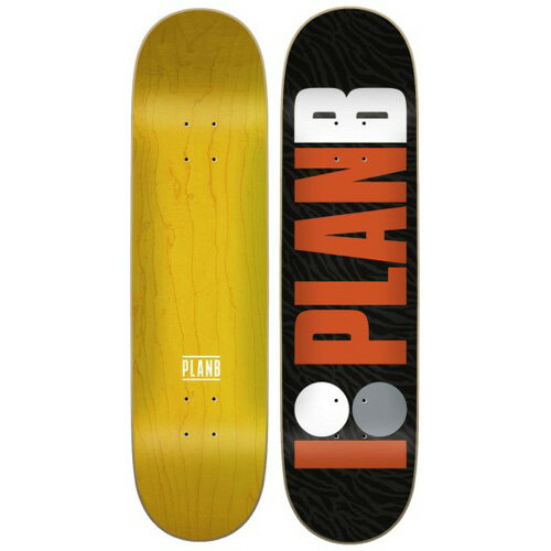 PLAN B プランビー RAISED TIGER TEAM 8インチ SKATEBOARD スケートボード スケボー デッキ [セ]