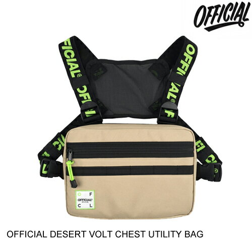 Rakuten - OFFICIAL オフィシャル DESERT VOLT CHEST UTILITY BAG BEIGE/YELLOW ショルダーバッグ [セ]