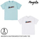 MAGENTA SKATEBOARDS マジェンタ POSTCARD TEE 【2色】 M-XL 半袖Tシャツ