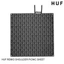 HUF ハフ REMIO SHOULDER PICNIC SHEET BLACK ピクニックシート　レジャーシート