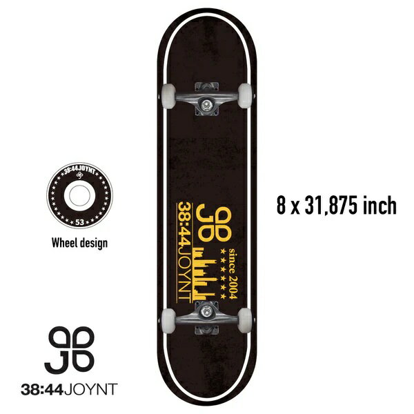 JOYNT ジョイント JOYNT CITY COMPLETE 8インチ SKATEBOARD スケートボード スケボー コンプリートデッキ