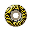 SPITFIRE WHEELS スピットファイヤー FORMULA FOUR （F4） 99D CLASSIC WHITE YELLOW PRINT 55mm フォーミュラ フォー ウィール スケートボード スケボー SKATEBOARD 