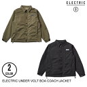 ELECTRIC GNgbN UNDER VOLT BOA COACH JACKET 2F L-XL R[`WPbg {㗝X Z