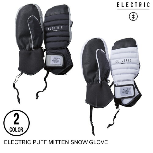 ELECTRIC エレクトリック PUFF MITTEN SNOW GLOVE 2色 M-L 手袋 グローブ 日本代理店 セ