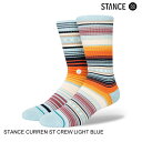 STANCE X^X CURREN ST CREW LIGHT BLUE XP[gEYECE\bNX Z