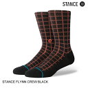 STANCE X^X FLYNN CREW BLACK XP[gEYECE\bNX Z