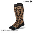 STANCE スタンス CONFLUENCE BLACK スケート・メンズ・靴下・ソックス セ