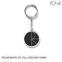 POLAR SKATE CO. |[[ FILL LOGO KEY CHAIN L[tH_[ Z