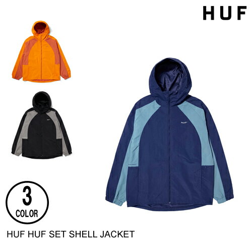 Rakuten - HUF ハフ HUF SET SHELL JACKET 2色 M-XL 日本代理店正規品 シェルジャケット