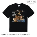 GRAND COLLECTION グランドコレクション GEESE OF GRAND TEE BLACK M-L 半袖Tシャツ セ