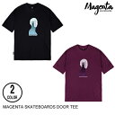 MAGENTA SKATEBOARDS }WF^ DOOR TEE 2F L TVc Z