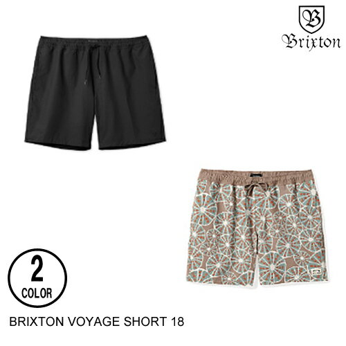 Rakuten - BRIXTON ブリクストン VOYAGE SHORT 18 2色 M-XL ショートパンツ 短パン 日本代理店正規品