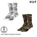HUF ハフ CAMO PLANTLIFE SOCKS 2色 靴下・ソックス 日本代理店正規品 セ