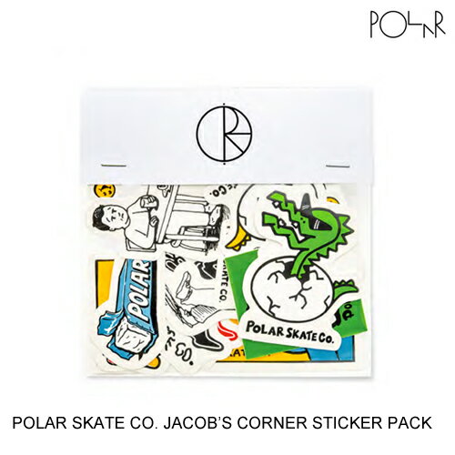 POLAR SKATE CO. ポーラー JACOBS CORNER STICKER PACK ステッカー 日本代理店正規品 セ