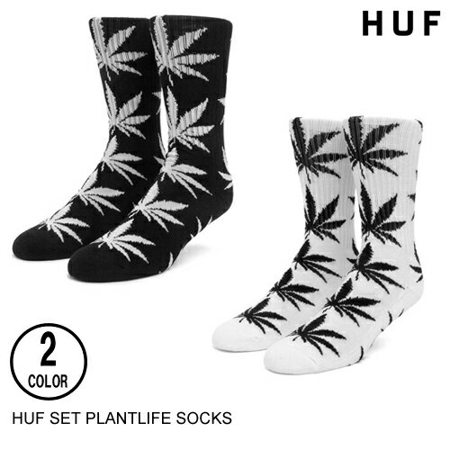 HUF ハフ SET PLANTLIFE SOCKS 2色 靴下・ソックス 日本代理店正規品