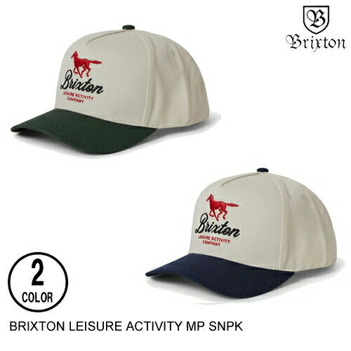 BRIXTON ブリクストン LEISURE ACTIVITY MP SNPK 2色 キャップ 日本代理店正規品 セ
