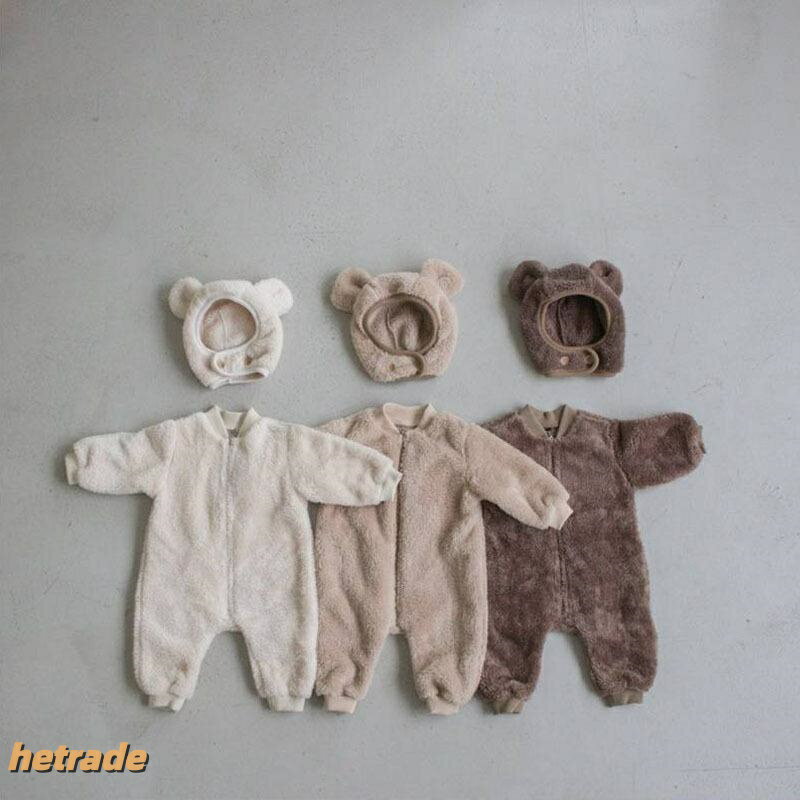 ベビー服 ロンパース 冬 あったか素材 長袖 カバーオール 新生児 乳幼児 子供服 か...