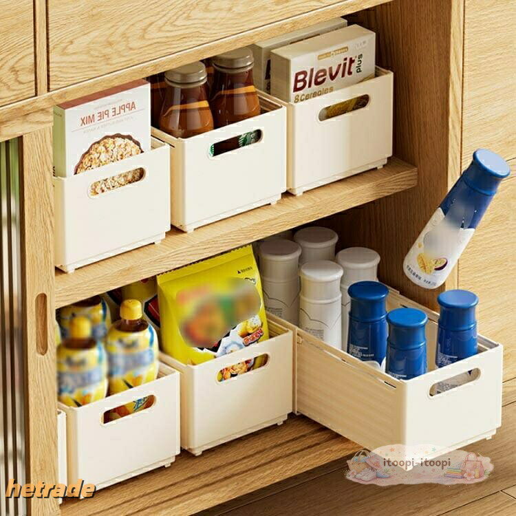 伸縮 収納ケース 引き出し 隙間収納 スリム プラスチック おしゃれ キッチン収納 隠す収納 押入れ収納 押入れ 小物収 折りたたみ クローゼット収納 [2]