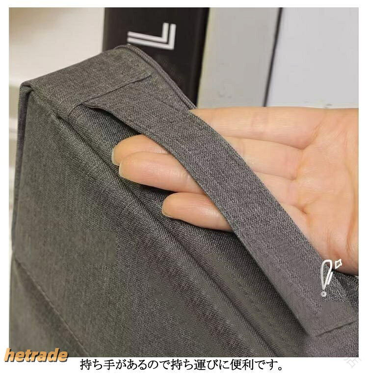 仕事用ふでばこ仕切り付きペンケース大容量ガジェットポーチ文房具ポーチ立つ自立式おしゃれ小物入れ多機能収納整理可能ツールペンスタンド社会人学生筆箱収容力抜群スタンドポー hetrade-10046286 HEトレード サンプル画像3