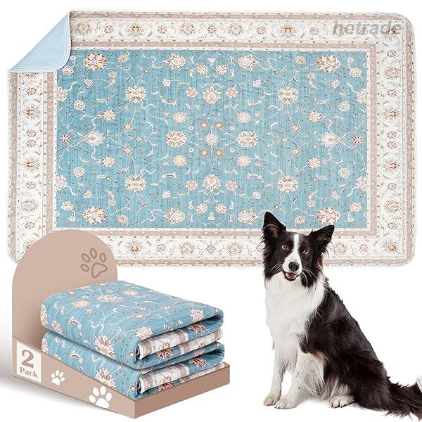 洗えるペットシーツ102×67cm 2枚 犬 猫用 ペットおしっこマット カー 分娩マ ベッド 犬ケージ