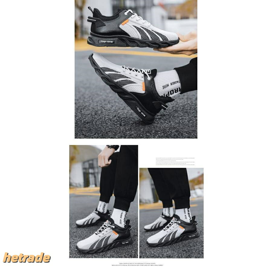 HEトレードのゴルフシューズ メンズ 軽量 歩きやすい ゴルフ用 スニーカー カジュアル ランニングシューズ ウォーキングシューズ 運動靴 防滑 大きいサイズ｜アングル2