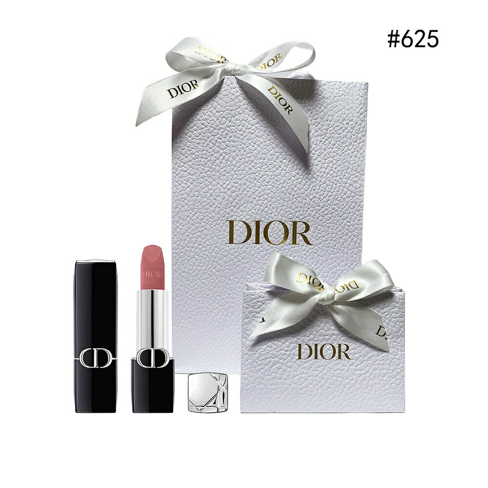 ディオール ラッピング済み 2024/1/2 発売 【国内正規品】DIOR ディオール ルージュ　ディオール #625ミッツァベルベット（展開店舗限定色）プレゼント ギフトBOX キットセット