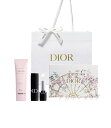 ディオール 国内正規品 ラッピング済み ディオール DIOR ハンドクリーム＆ルージュディオールバーム＃000 　ギフトセット ミスディオール ハンドクリーム　 プレゼント ギフト ショッパー付き 母の日ギフトセット