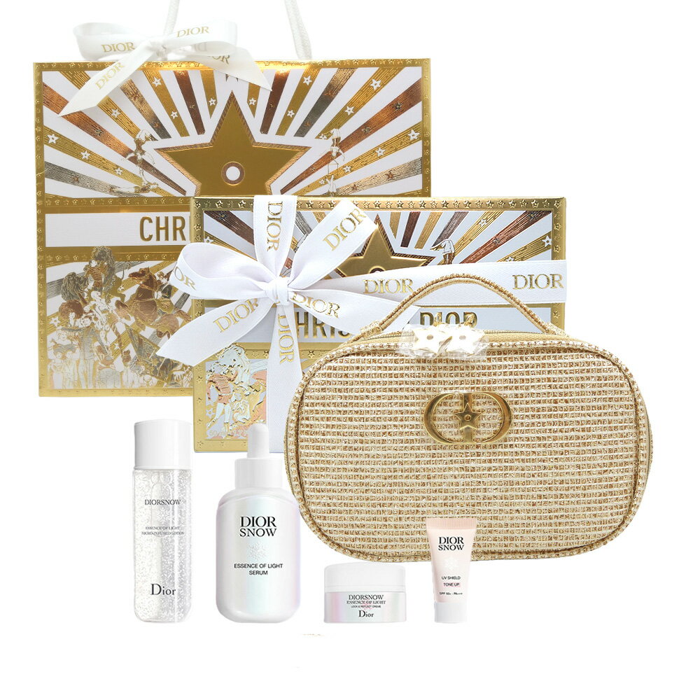 2025/10/10 発売 (数量限定)DIOR ディオール スノー エッセンス ホリデー (限定品) ホリデー限定コフレ オリジナル ポーチ付き ショッパー付...