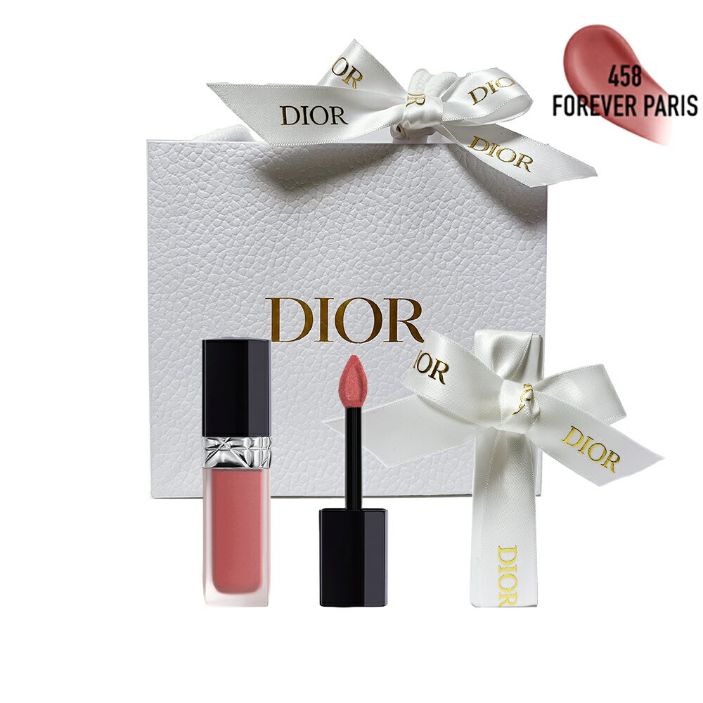 ディオール 【国内正規品】クリスチャンディオール DIOR ルージュディオールフォーエヴァーリキッド #458 フォーエヴァー パリ （ラッピング 済ショッパー付）