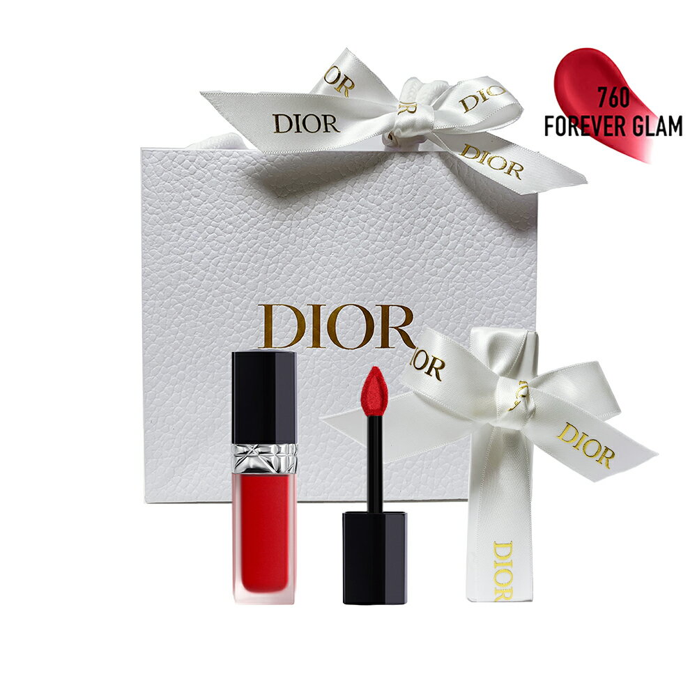 【国内正規品】クリスチャンディオール DIOR ルージュディオールフォーエヴァーリキッド #760 フォーエヴァー グラム （ラッピング 済ショッパー付）