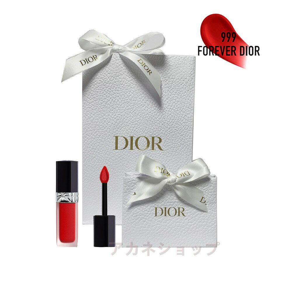 【国内正規品】クリスチャンディオール DIOR ルージュディオールフォーエヴァーリキッド #999 フォーエヴァー ディオール （ラッピング 済ショッパー付）