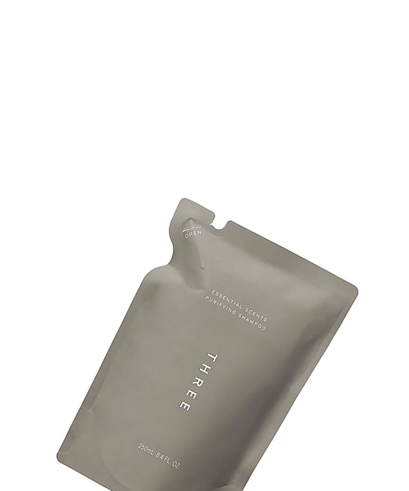 乐天商城 - THREE（スリー）　エッセンシャルセンツ　ピュリファイング　シャンプー　リフィル 250mL（リフィル）／シャンプー