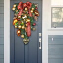 送料無料 クリスマスリース スワッグ クリスマス飾り ドア 玄関飾り 吊り飾り 壁飾り 壁掛け 開店祝い 部屋飾り クリスマスプレゼント お祝い ギフト 贈り物...