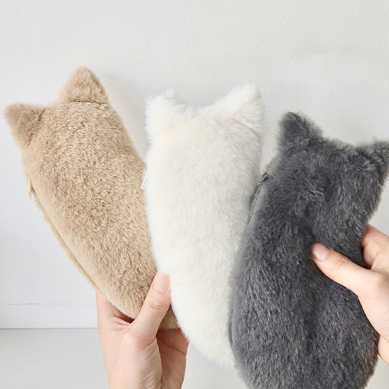 送料無料 ペンケース かわいい 猫ちゃん 筆箱 筆入れ ペン収納 ぬいぐるみ ペンポーチ コスメポーチ 軽量 文具収納ポーチ 小物入れ 癒し系 文房具 小物 グッズ 雑貨 小学生 中学生 高校生 面白い 入学祝い プレゼント インスタ映え 楽天海外通販 heysiria-10007316 Heysiria サンプル画像3