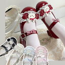 送料無料 ロリータ靴 レディース メイド お嬢様風 森ガール 甘ロリ 小さいサイズ 靴 パンプス ハイヒール 太ヒール レース ウサギ 蝶結び エレガント 歩きやすい 通気性 人気 美脚 ロリータ 可愛い かわいい Lolita コスプレ靴 お出かけ お揃い 文化祭 お茶会 楽天海外通販