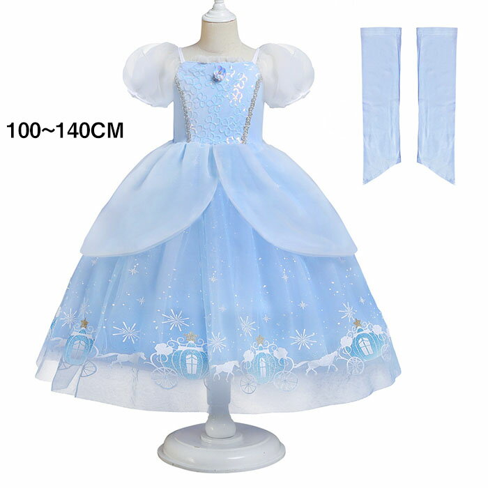  qhX OhX s[X q ̎q u[ LbYs[X tH[} princess dress 110/120/130/140cm w t \  ̎qp nEBߑ NX}Xv[g yVCOʔ