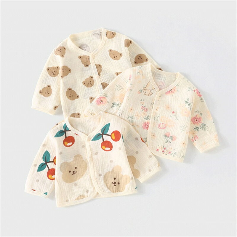 送料無料 カーディガン 薄手 カーディガン コットン 100％ 綿 キッズ ベビー 子供服 長袖 冷房対策 日除け対策 男の子 女の子 ベビー服 男女兼用 通気性 赤ちゃん サマーカーディガン ルームウェア 59~90cm普段着 おしゃれ 涼しい 部屋着 プレゼント 楽天海外通販