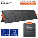 【限定P5倍 クーポンで39,990円！】【楽天1位3冠獲得】FOSSiBOT ソーラーパネル 200W 折り畳み ソーラーチャージャー充電 バッテリー ポータブル電源に充電 急速充電 23.4 高変換効率 自作 ソーラー 車中泊 IP67防水 アンダーソン XT60 XT90