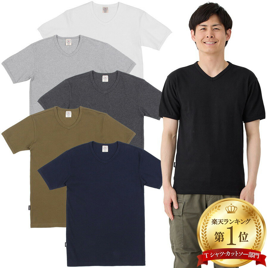 アビレックス デイリー 半袖 Vネック Tシャツ V-Neck T-Shirt 783 4934008 7834934008 6143501 V ネック カットソー アヴィレックス Avirex メンズ SS S/S 送料無料