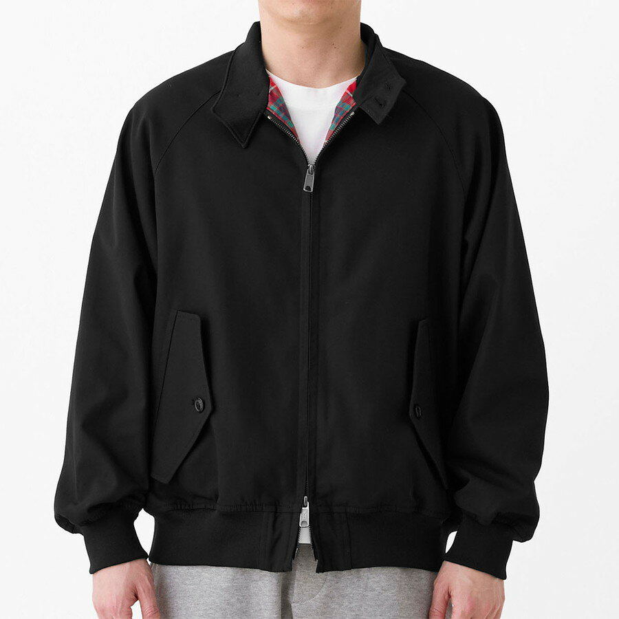 Rakuten - バラクータ ブルゾン Cotton G9 Box Jacket BRM103A Baracuta ボックスジャケット コットン ハリントンジャケット スイングトップブルゾン 短丈 ショート丈 ジャケット メンズ 父の日 ギフト プレゼント