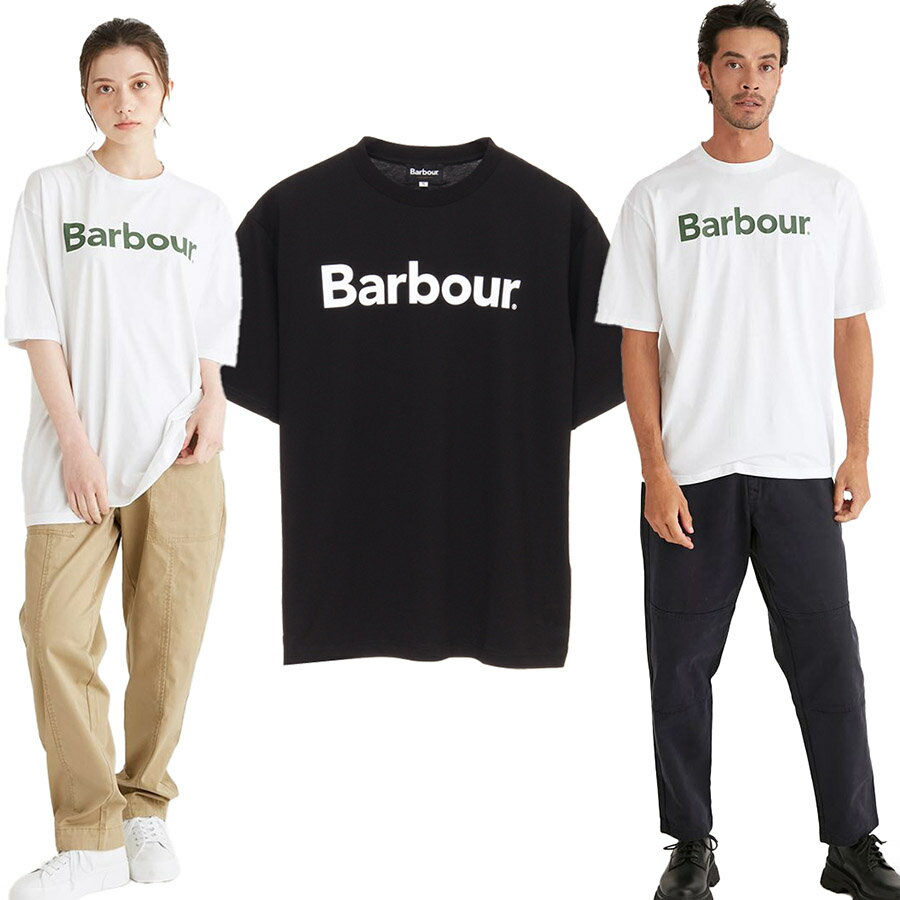 バブアー 灯台ロゴ Tシャツ 半袖 オーバーサイズ 241MTSG002 Barbour バーブァー バヴアー バブァー バブワー メンズ レディース